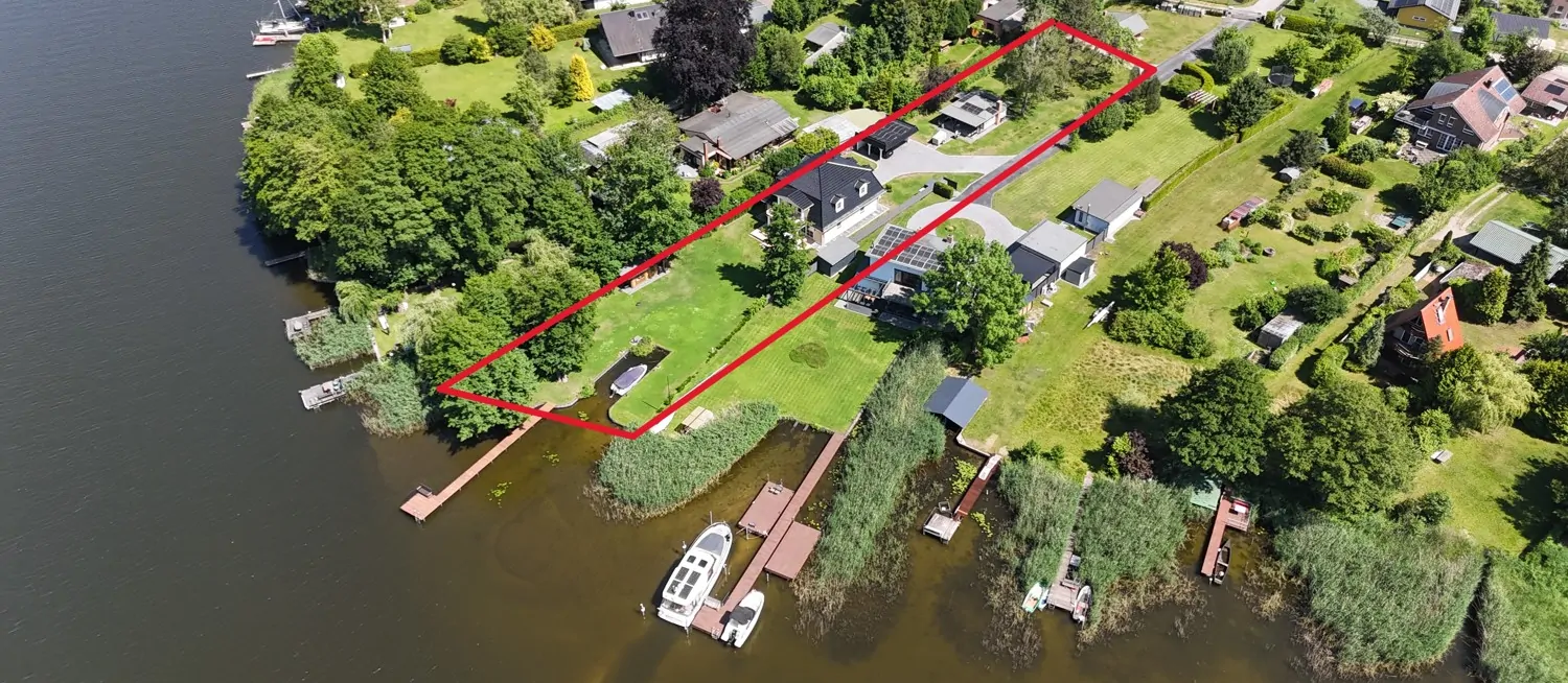 Grundstücksgröße aus der Vogelperspektive