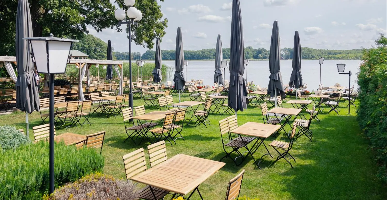 Seeblick vom Restaurant-Garten