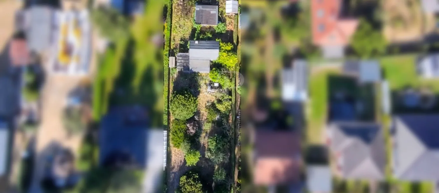 Drohnenaufnahme Grundstück