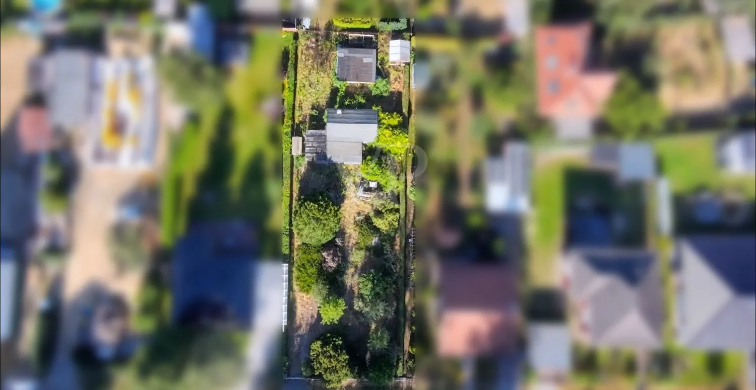 Drohnenaufnahme Grundstück