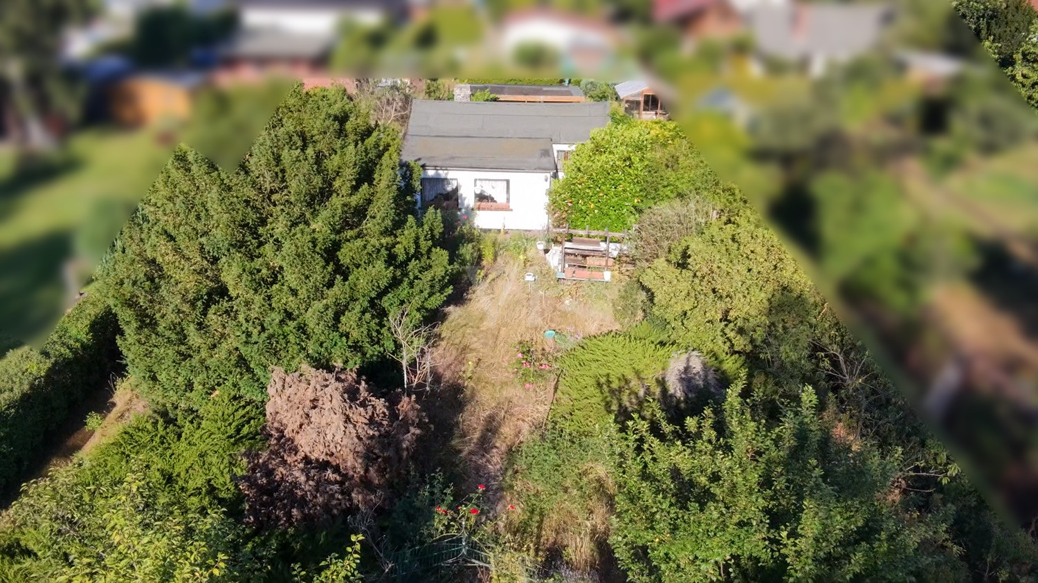 Drohnenaufnahme Haus