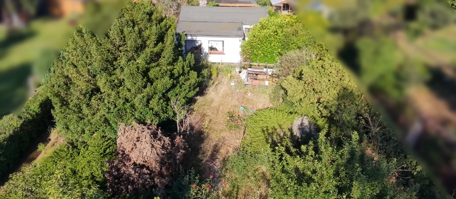 Drohnenaufnahme Haus