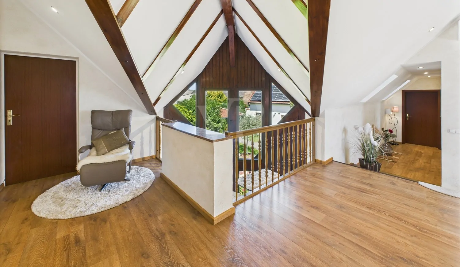 Galerie im Dachgeschoss