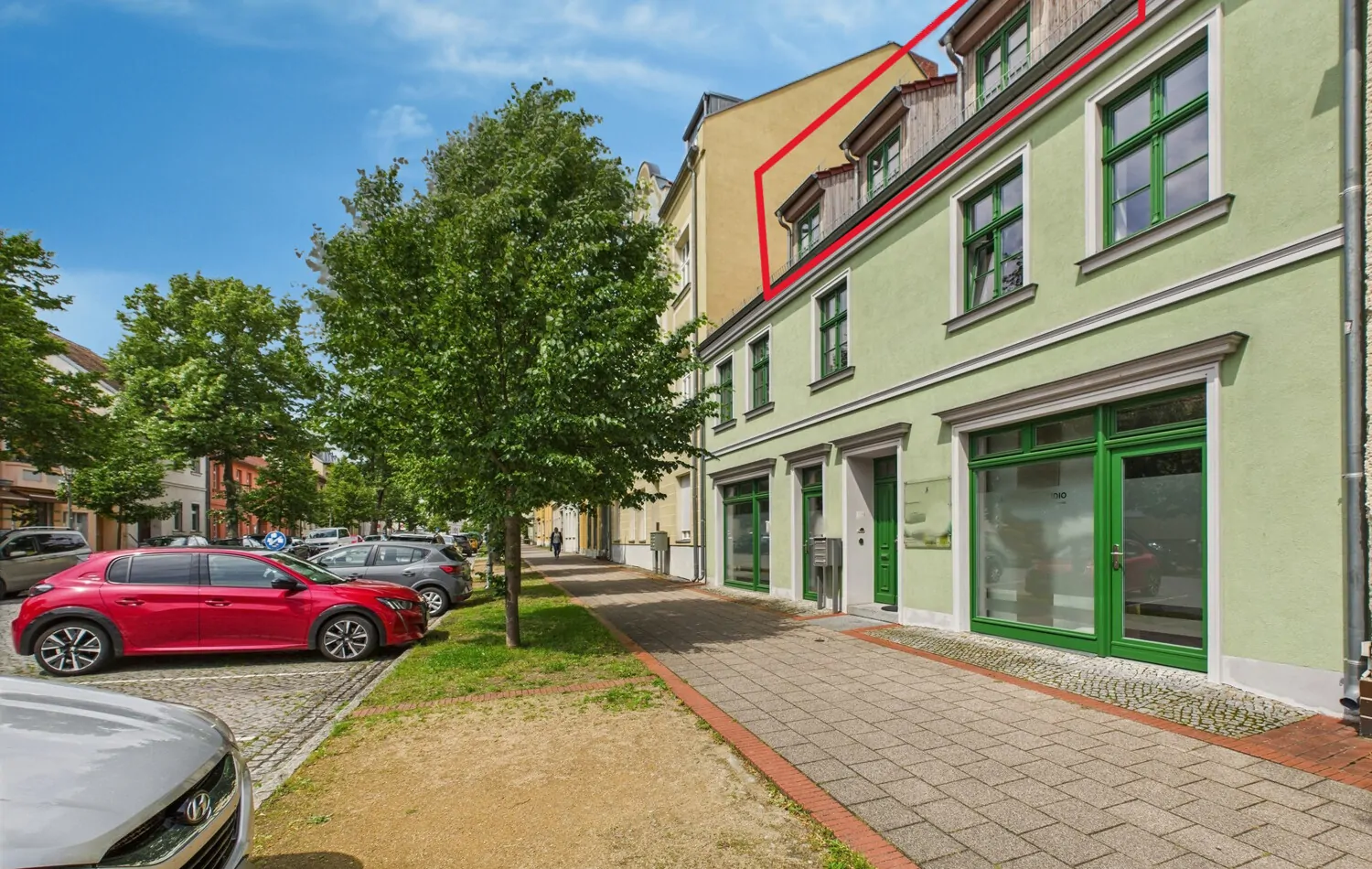 Hausansicht Straßenseite