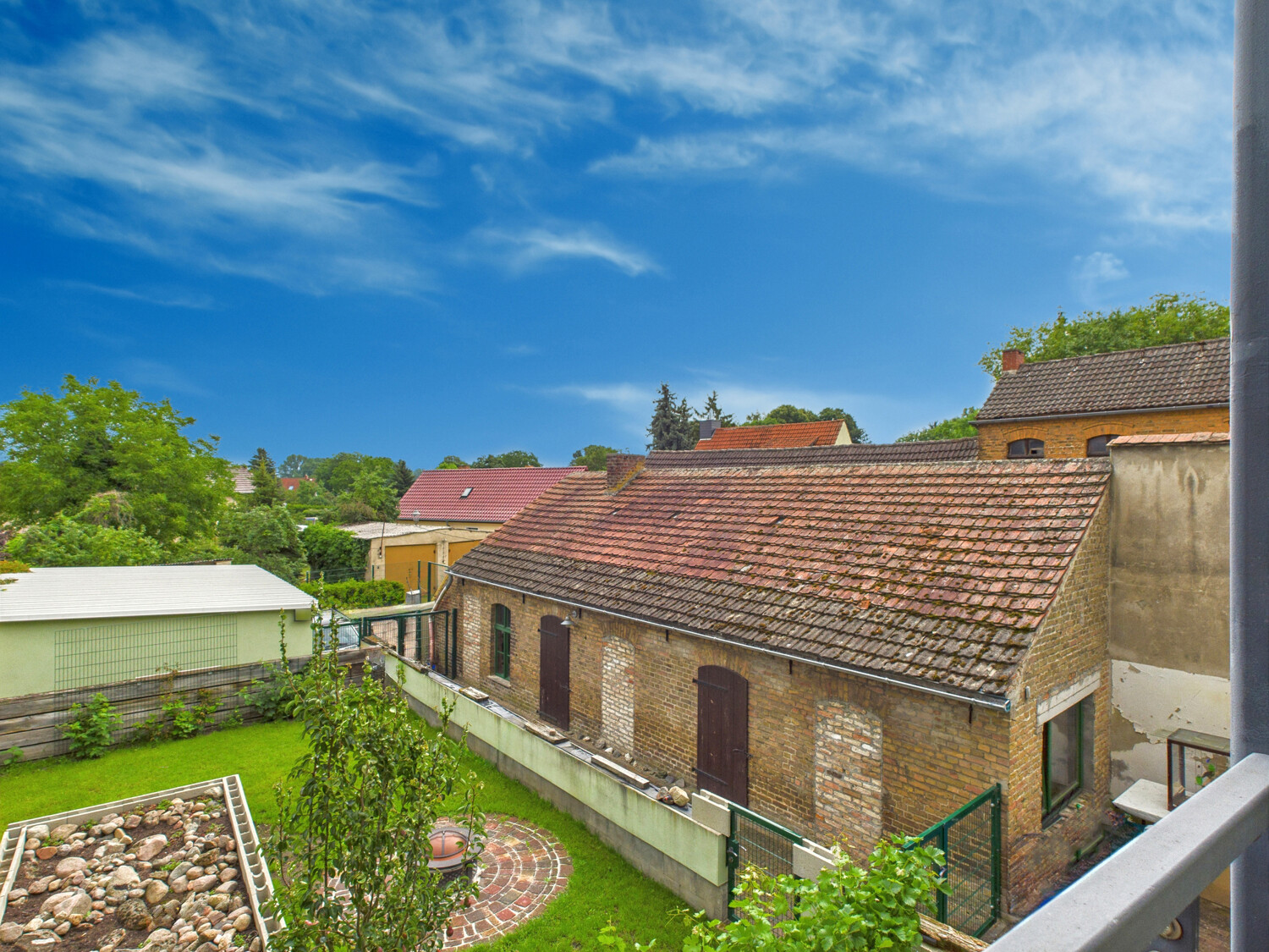 Blick in den Innenhof