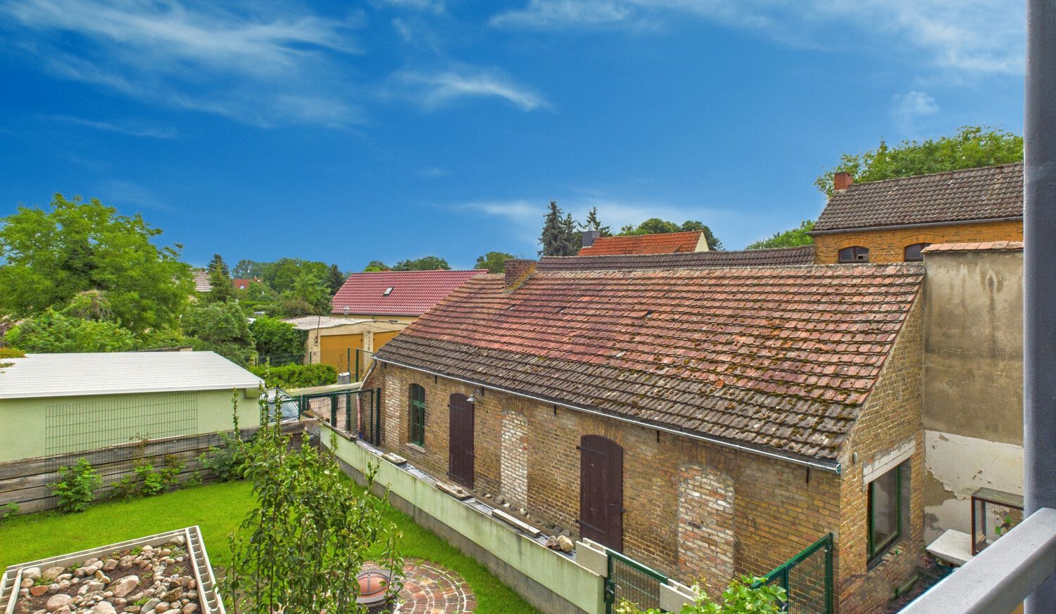 Blick in den Innenhof