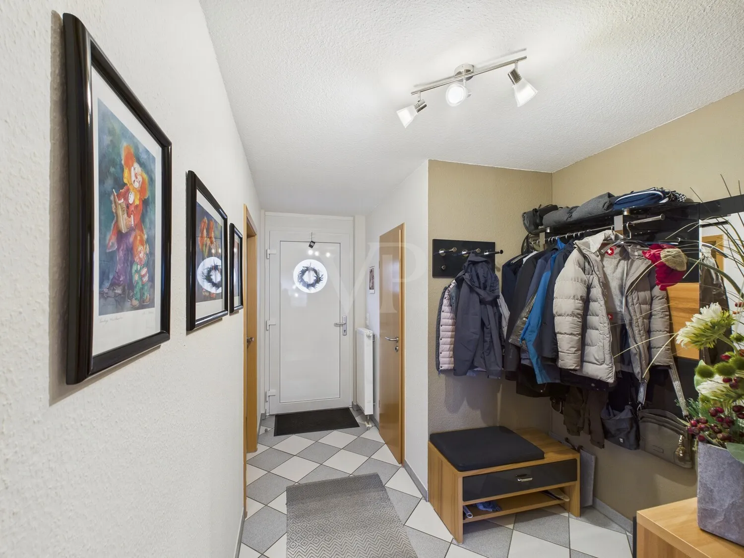 Hauseingang und Flur