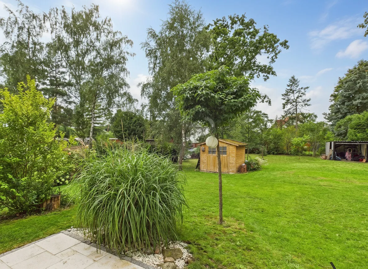 Perfekte Süd-West-Ausrichtung