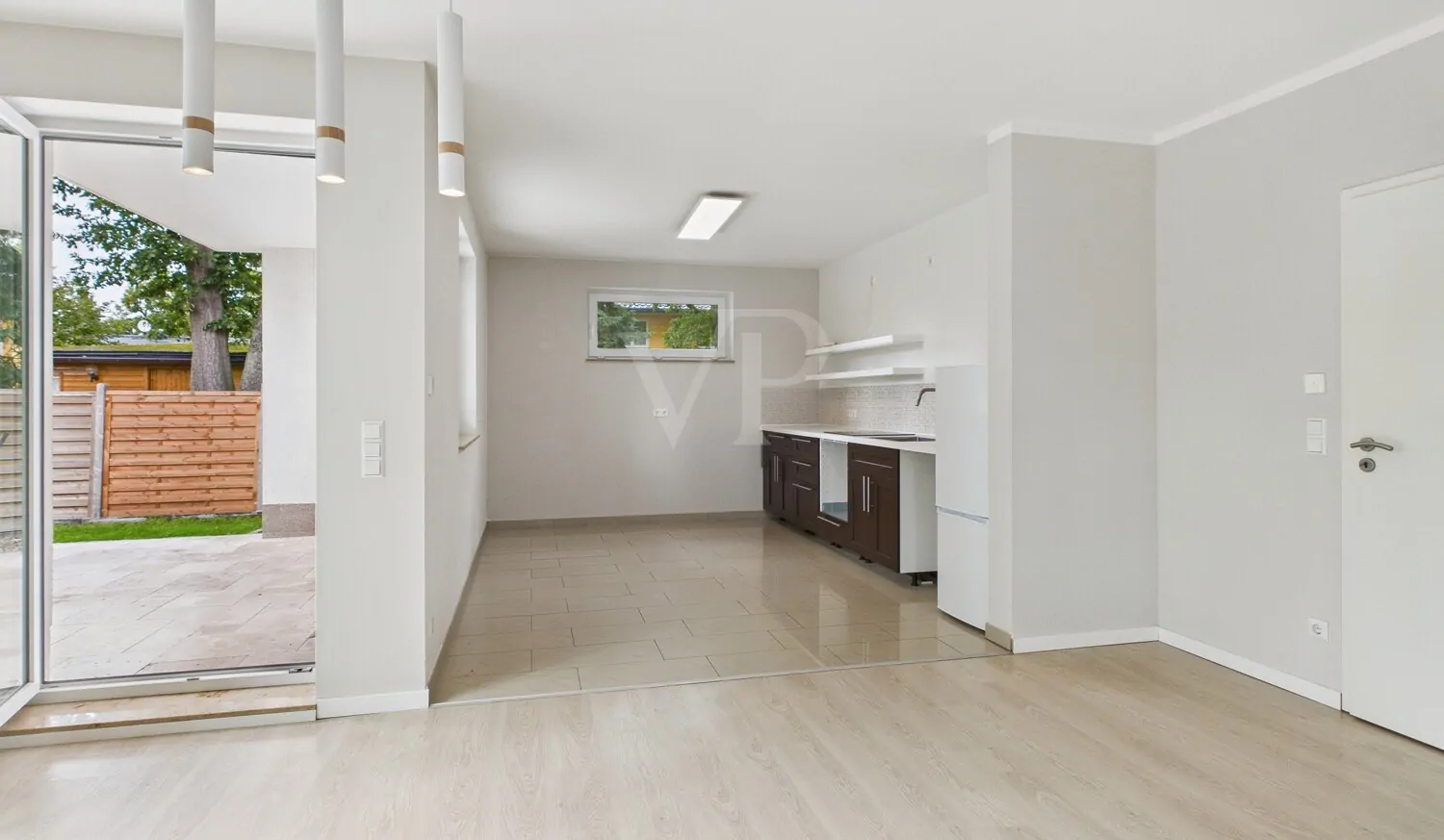 Wohnen und Kochen im EG mit Terrassenausgang