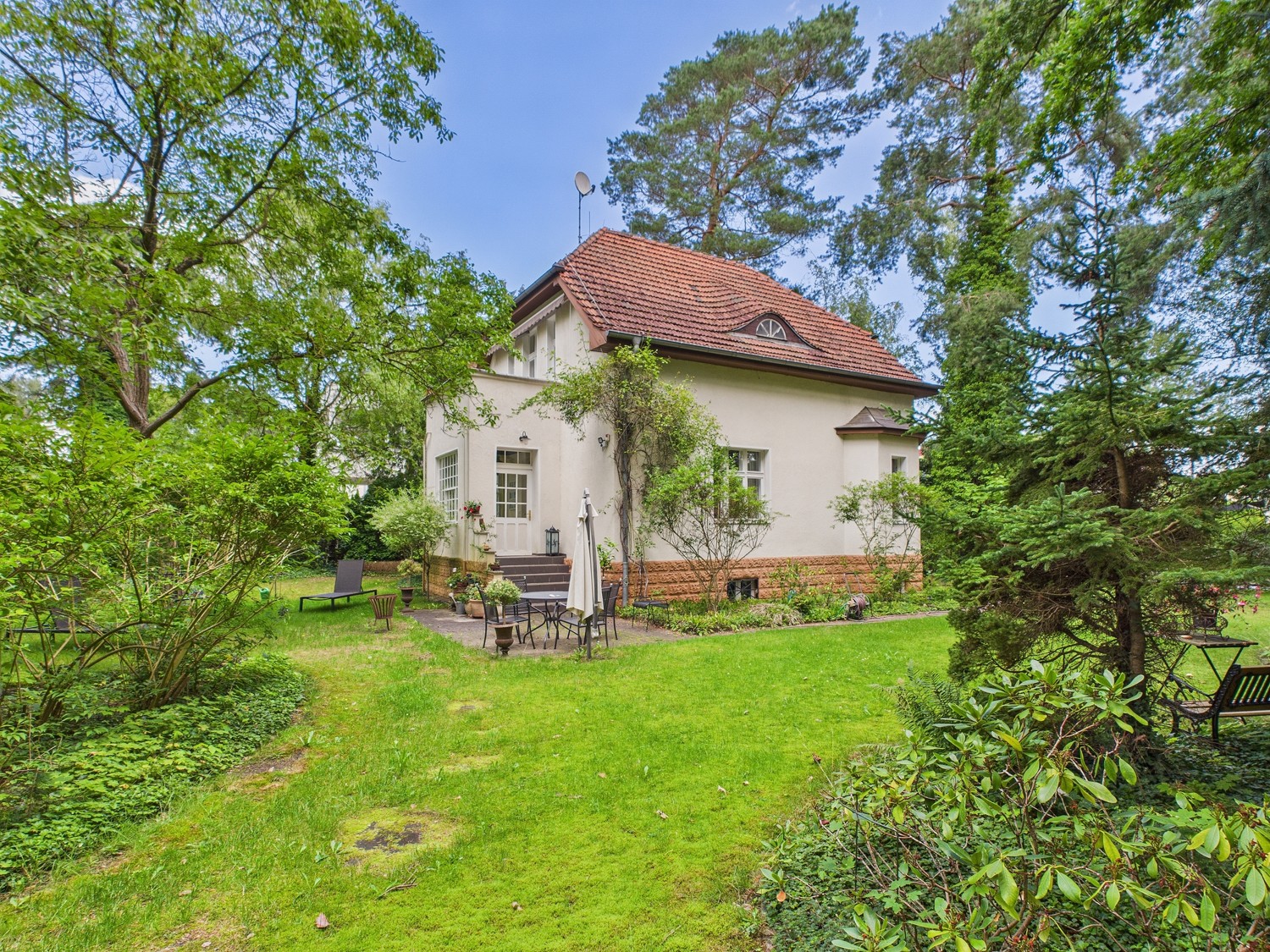 Garten nach Süd-Westen