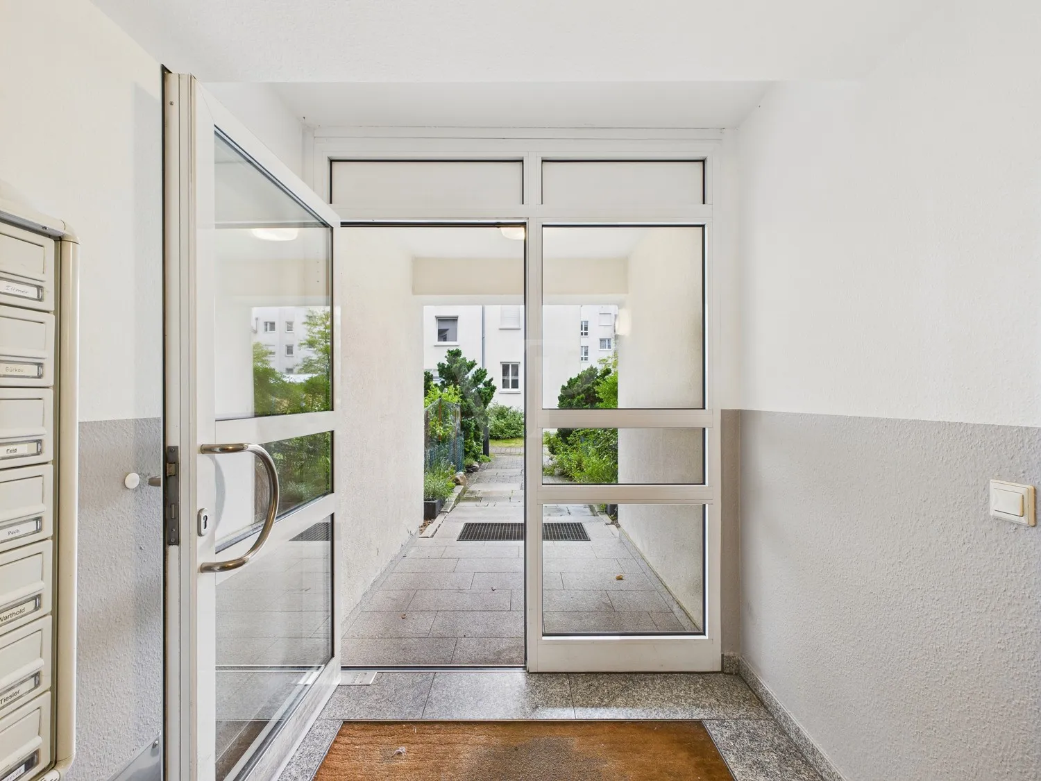 Barrierefreier Hauseingang