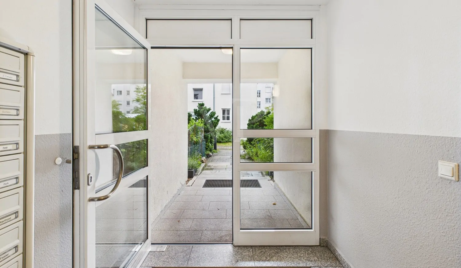 Barrierefreier Hauseingang