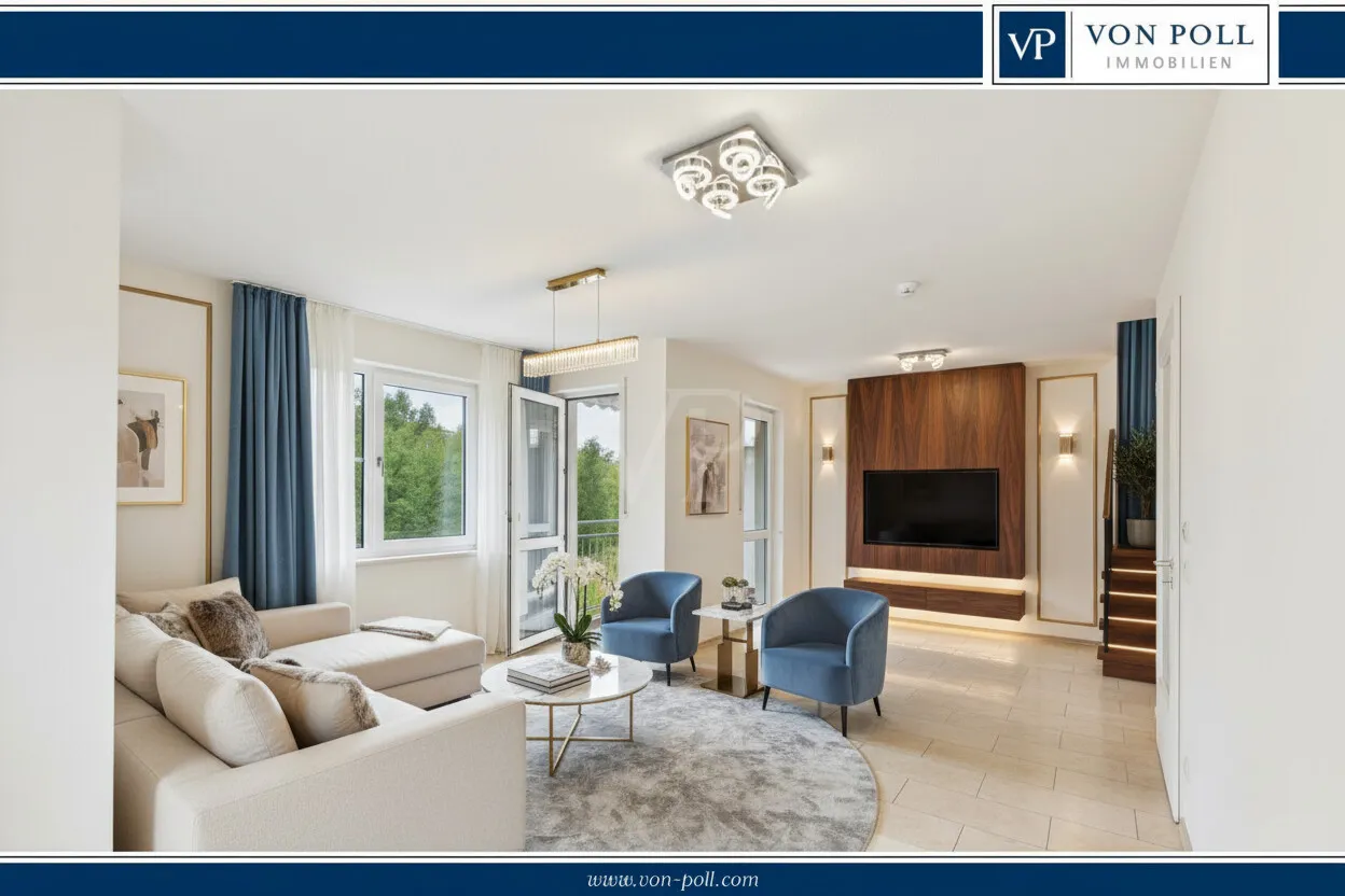 Sonnige Eigentumswohnung - Beispieleinrichtung