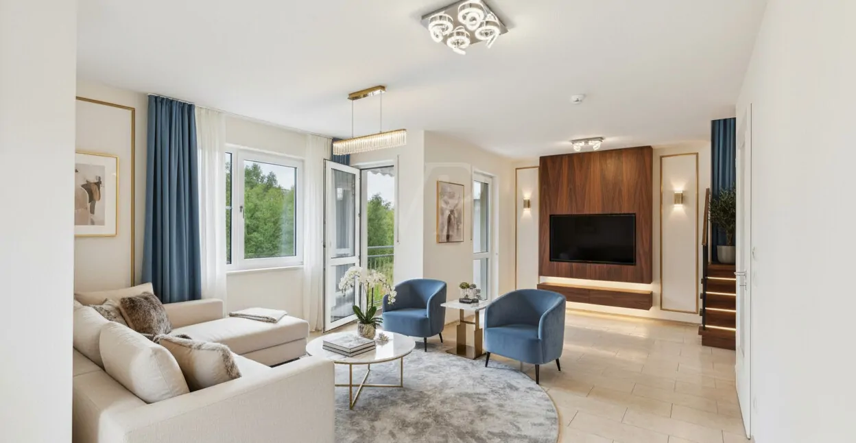 Sonnige Eigentumswohnung - Beispieleinrichtung