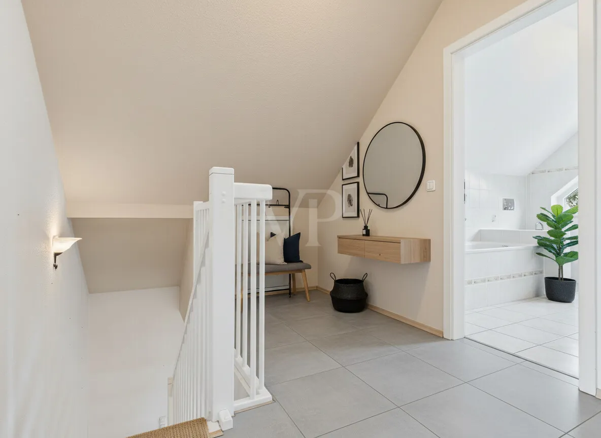 Im DG angekommen (KI-generiert)