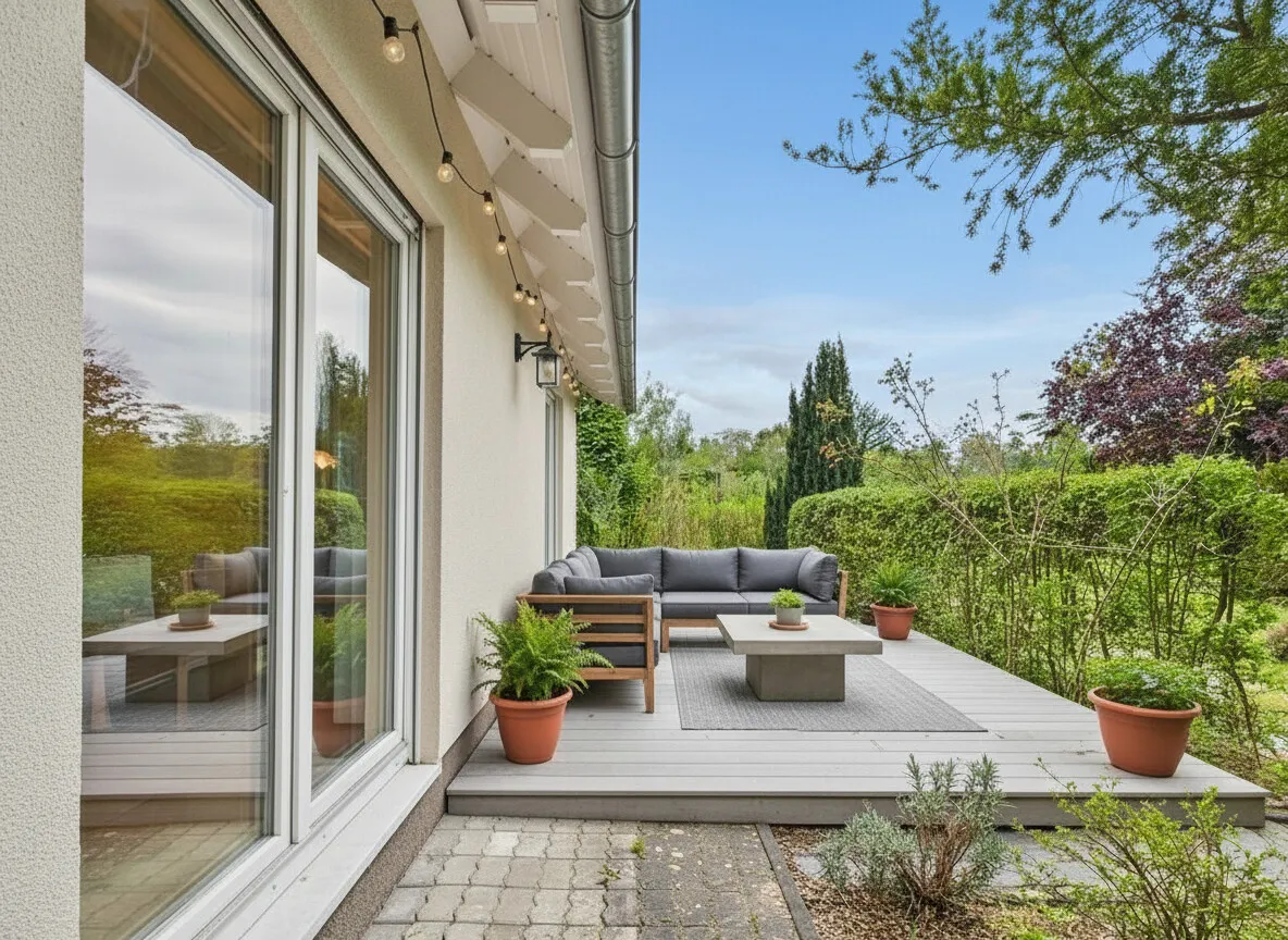 Süd Terrasse (KI-generiert)