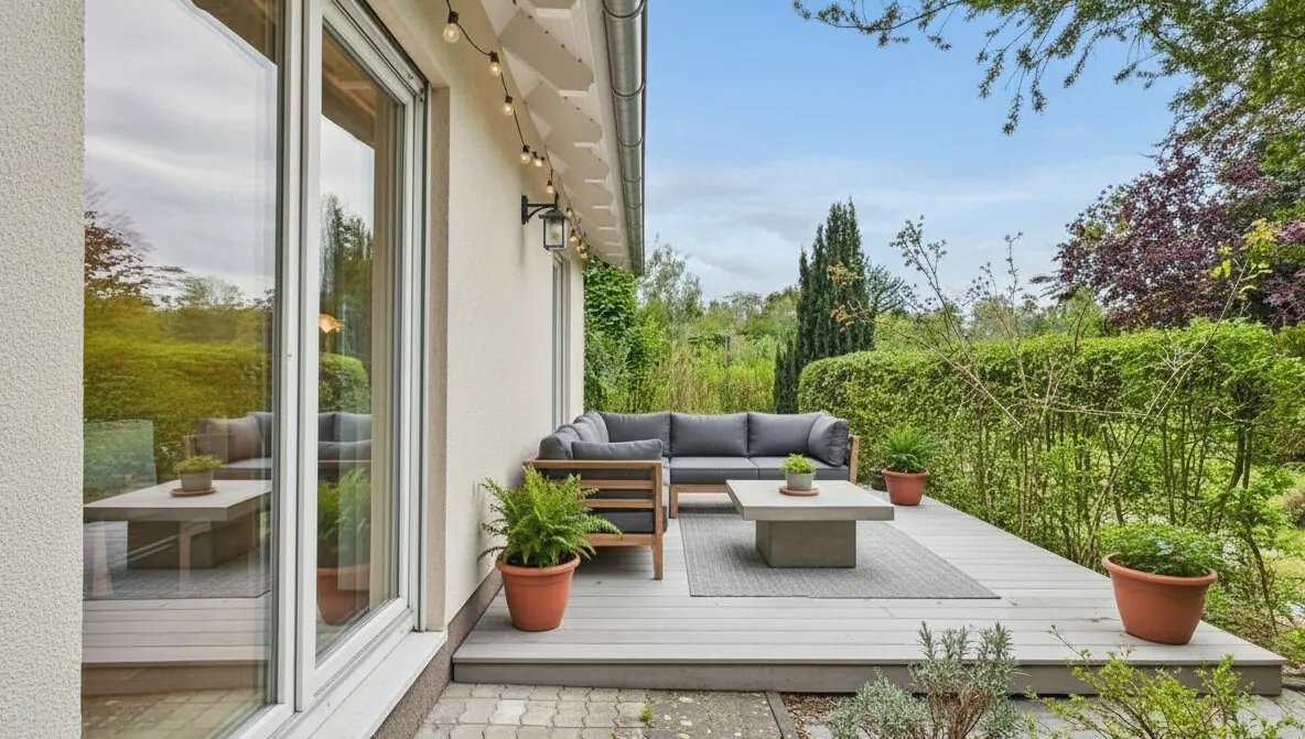 Süd Terrasse (KI-generiert)