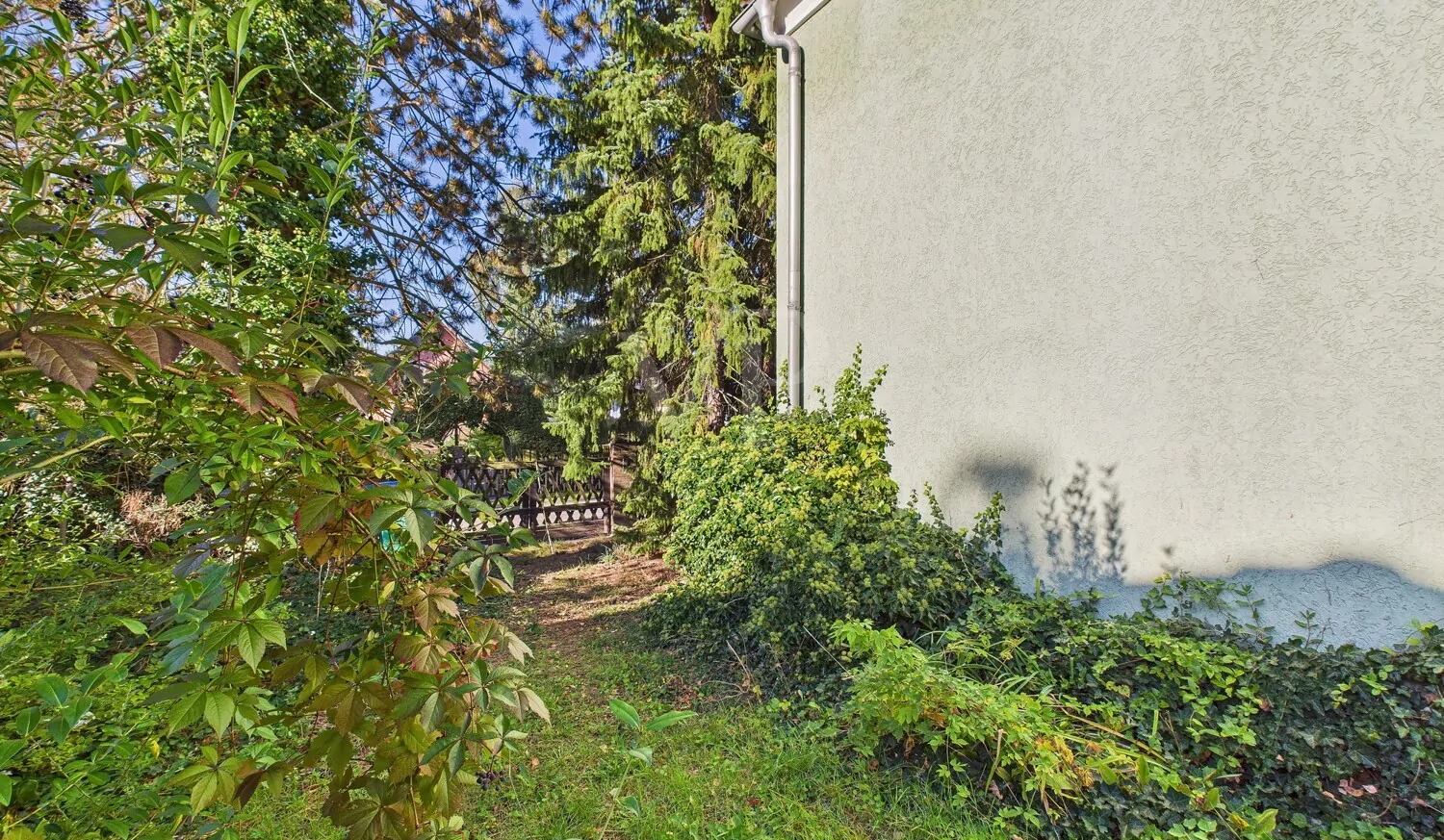 Rückansicht zur Straße