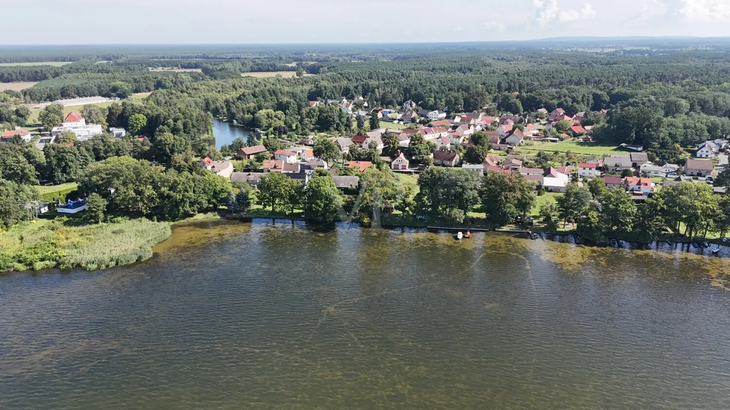 Blick vom Wasser
