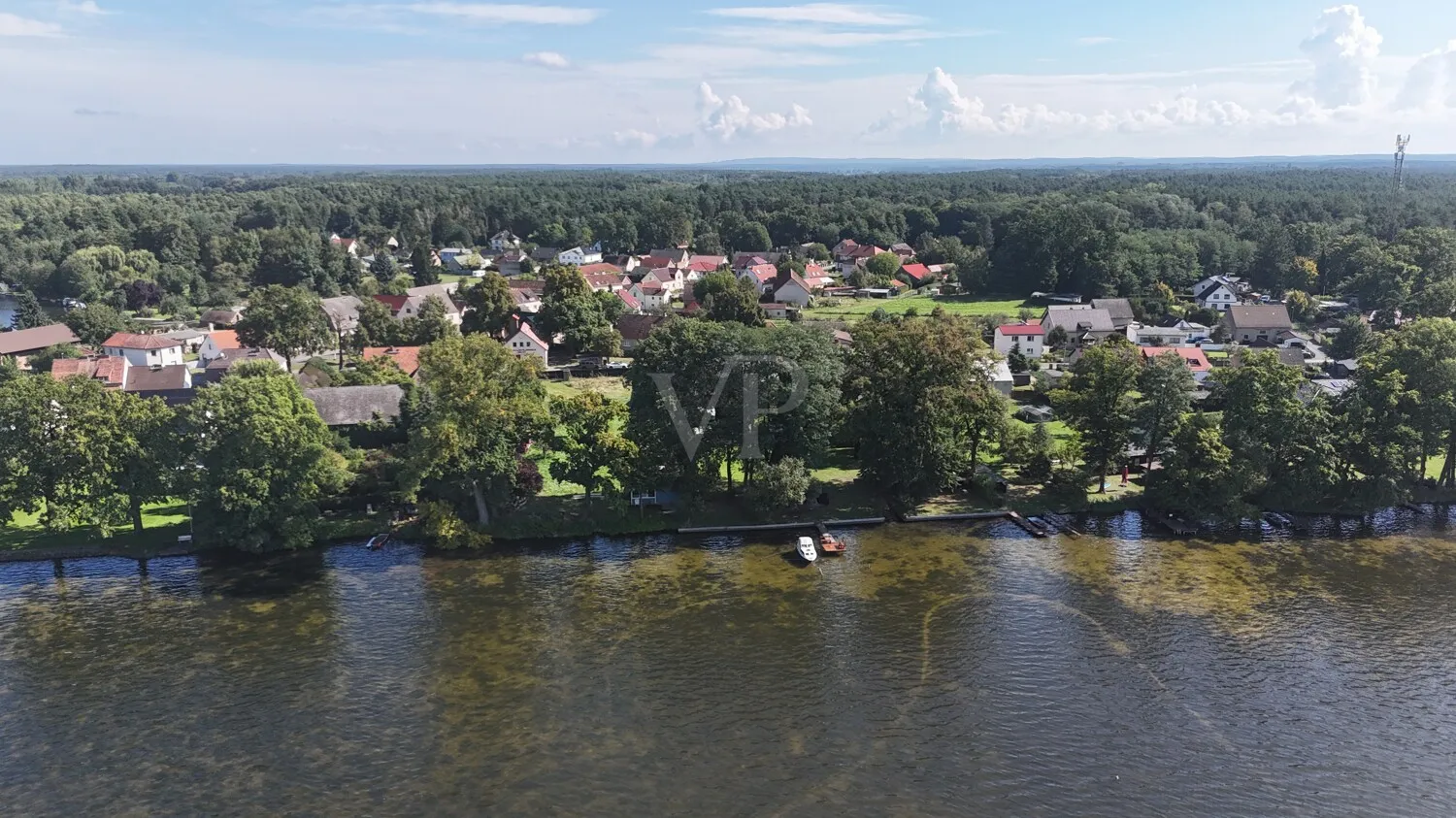 Blick vom Wasser