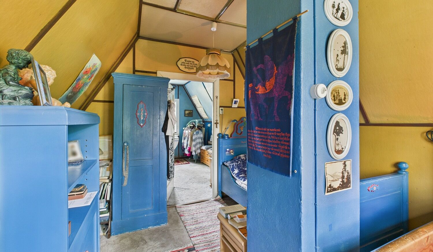 Schlafzimmer 1 im Dachgeschoss