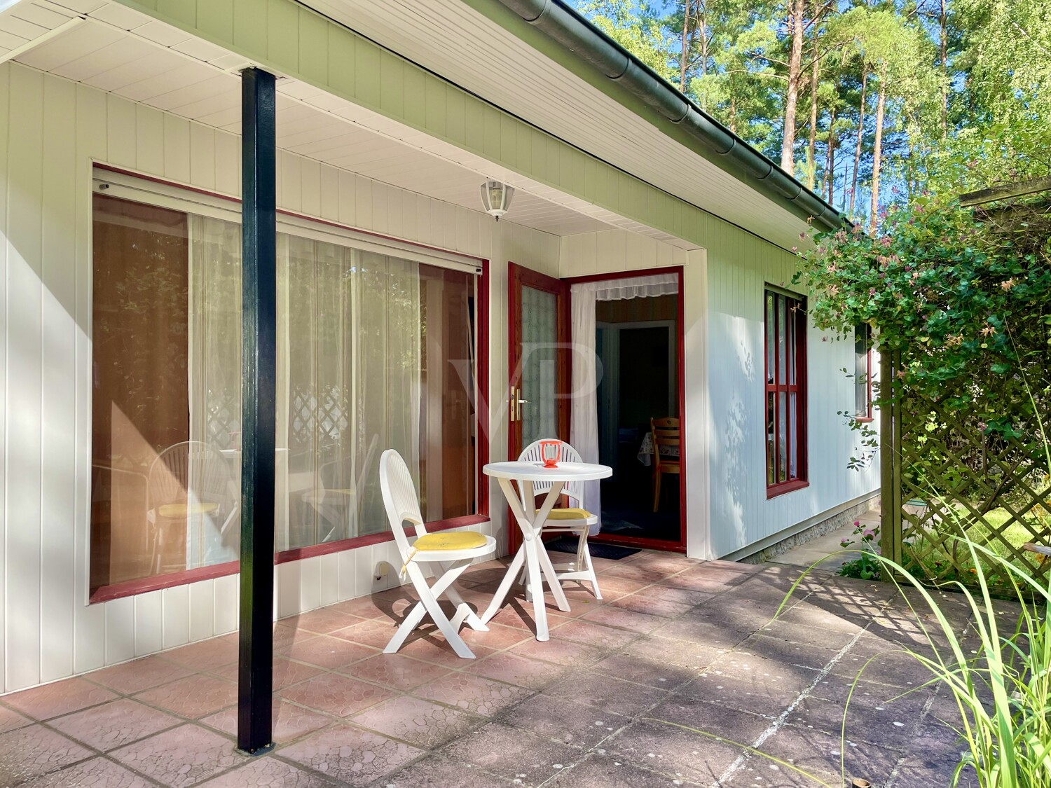 Eingang Bungalow