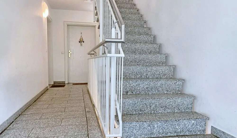 Gepflegtes Treppenhaus