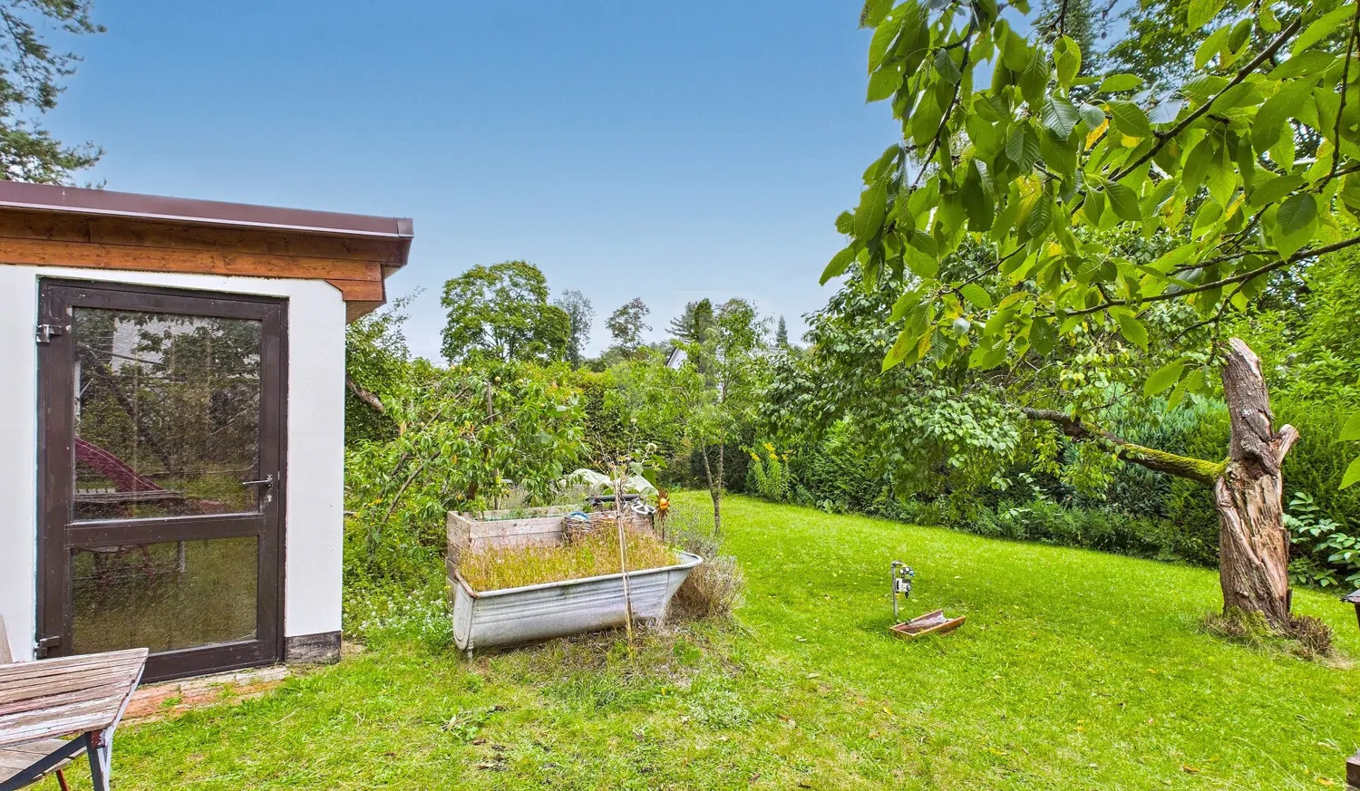 Garten mit viel Platz