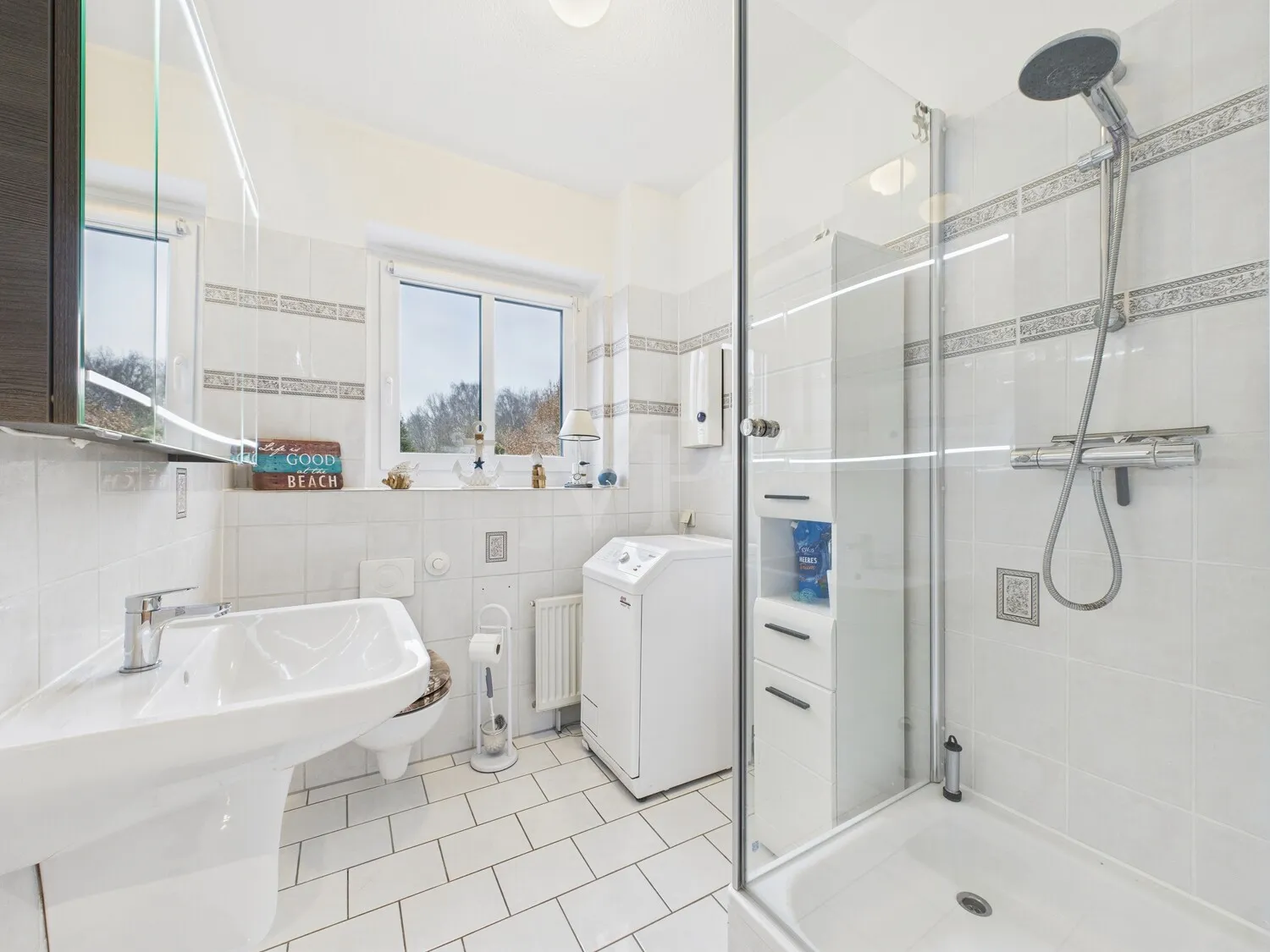 Gästebade mit Dusche