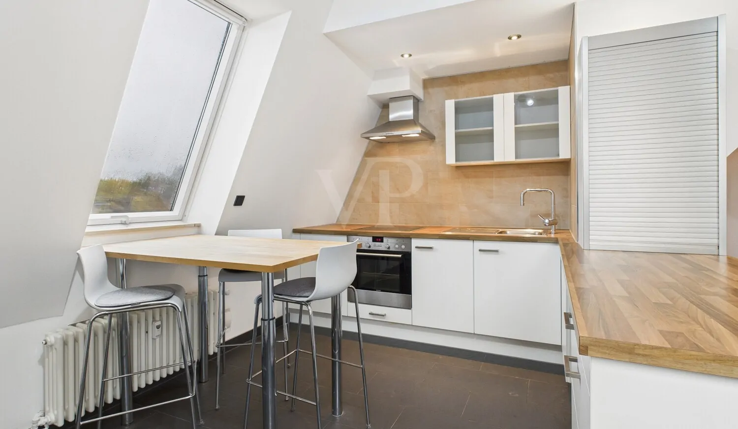 Essplatz mit Ausbilck