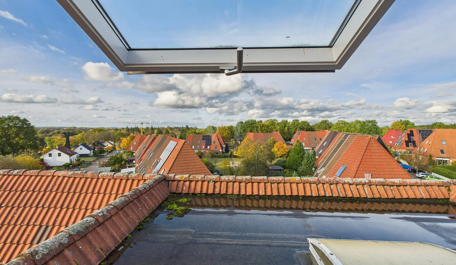 Blick über die Dächer von Zossen, Ebene 3