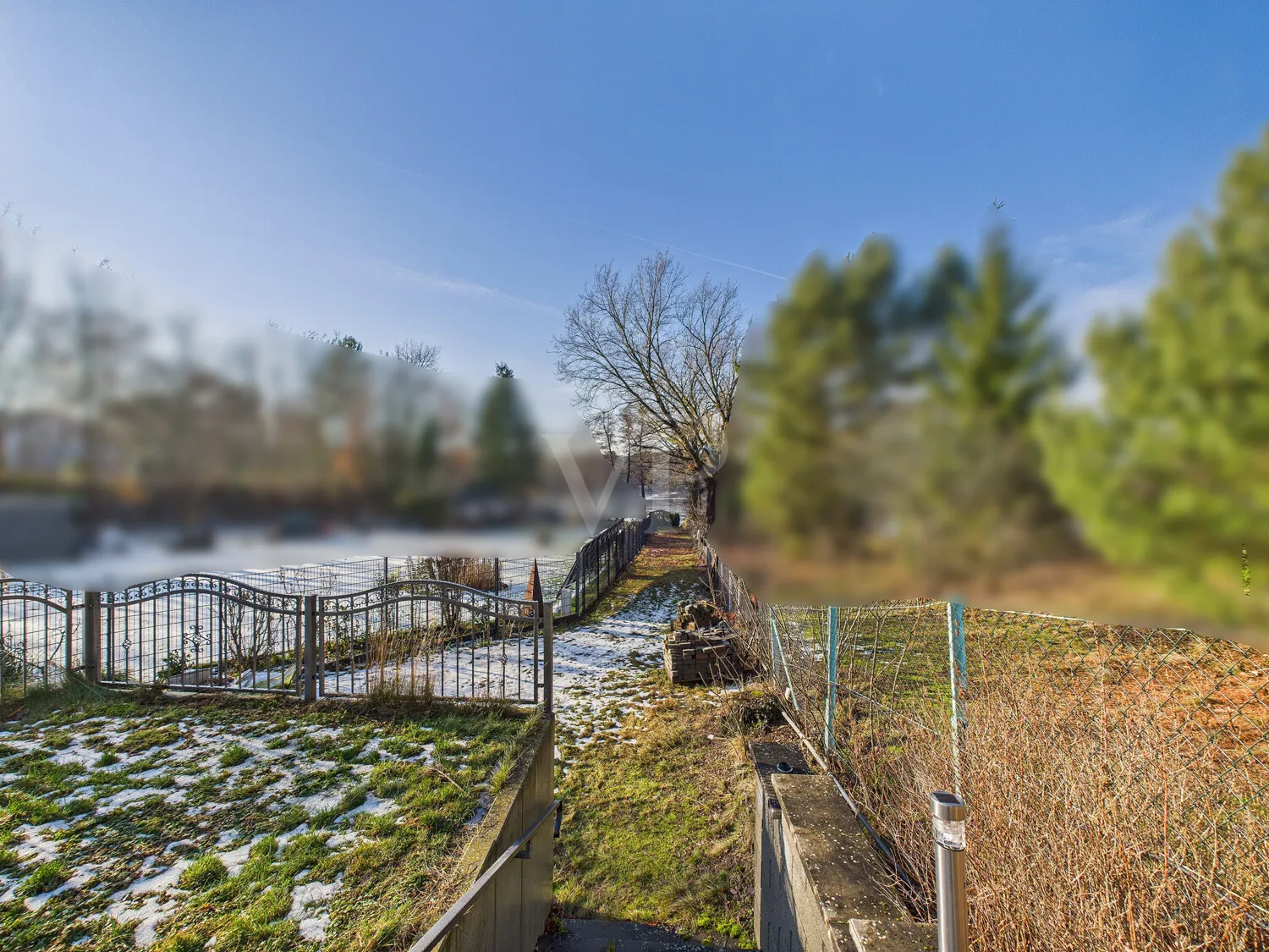 Blick Richtung Uferzone