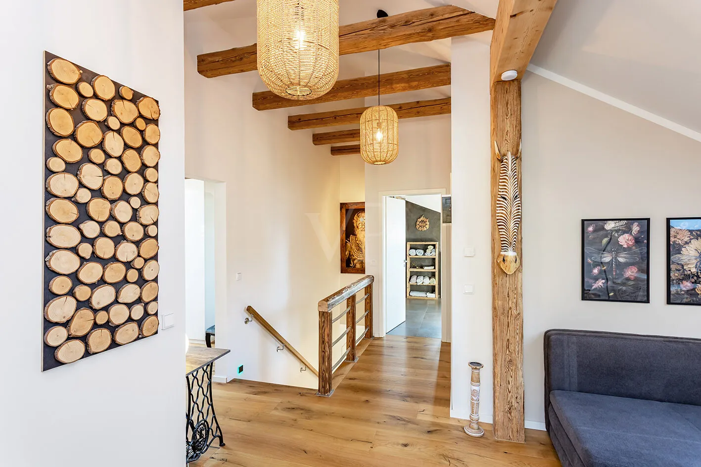 Galerie im Dachgeschoss