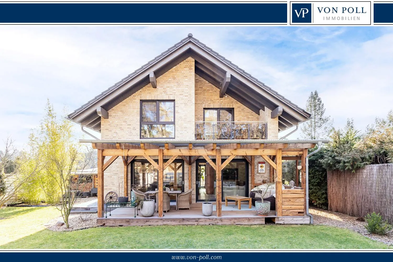 Hausansicht Gartenseite