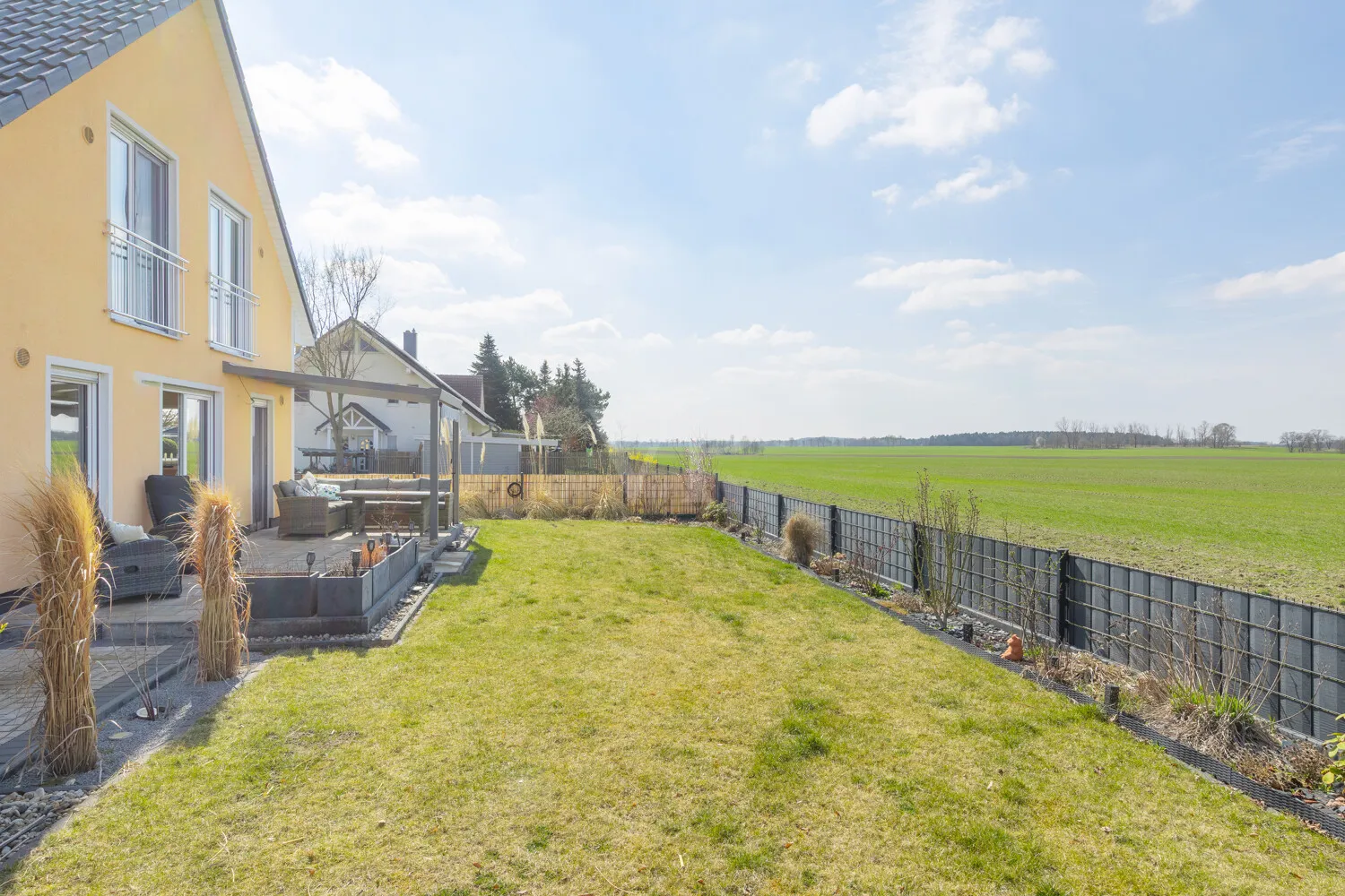 Garten mit Süd-West-Ausrichtung