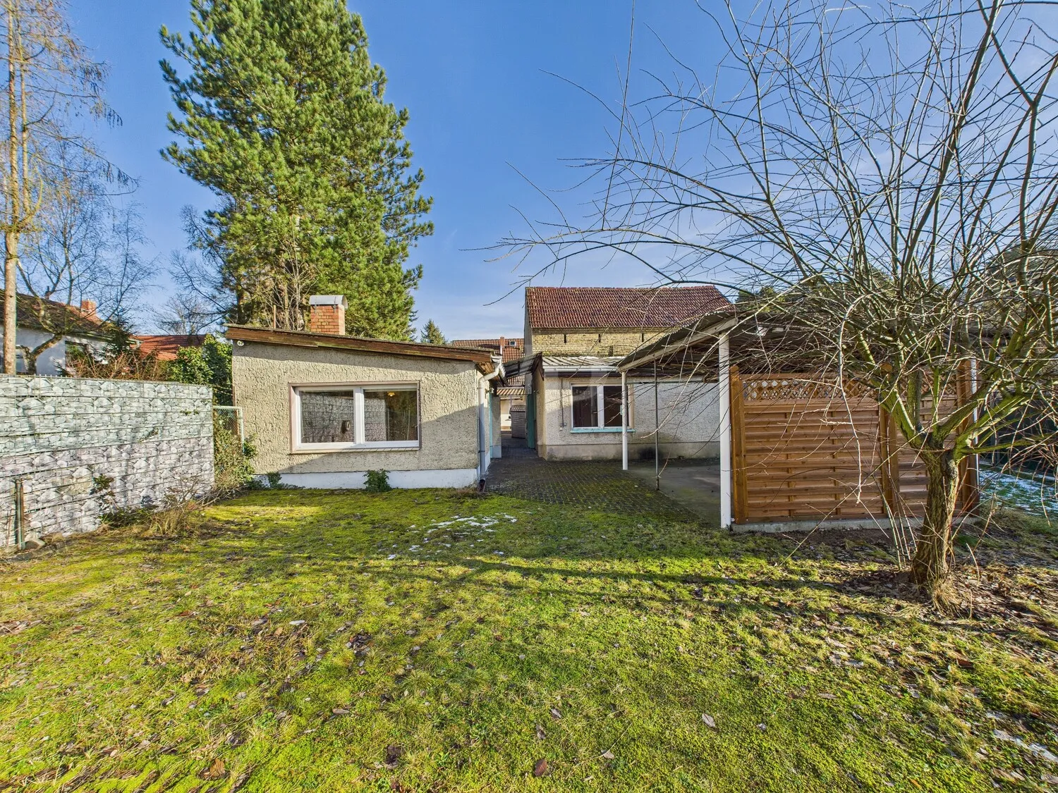 Blcik auf das Nebengelass