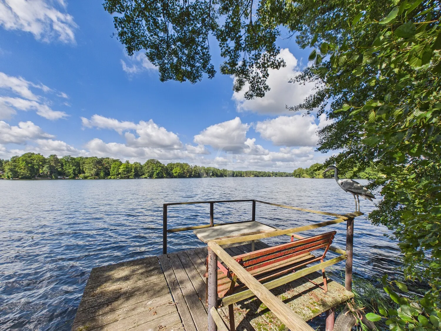 EFH mit privater Uferzone und Steganlage am Motzener See - mit 6 Zimmern, Scheune und Nebengelass