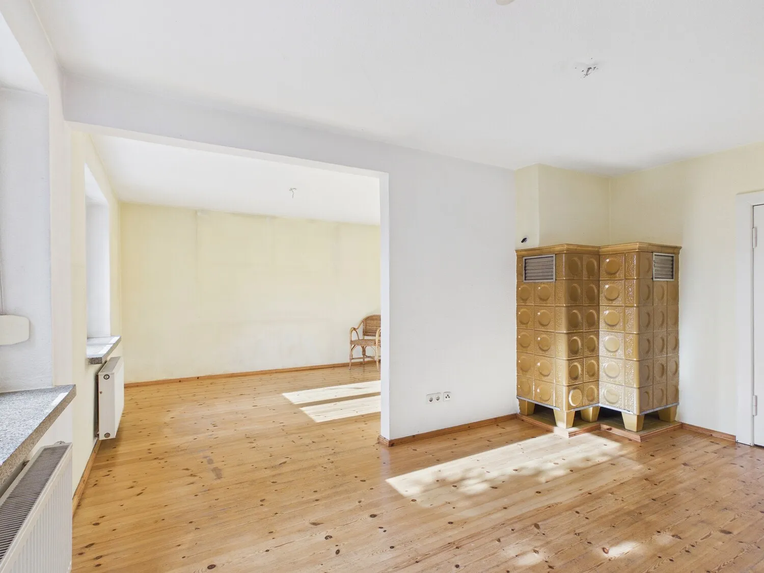 Originale Ansicht Wohnzimmer