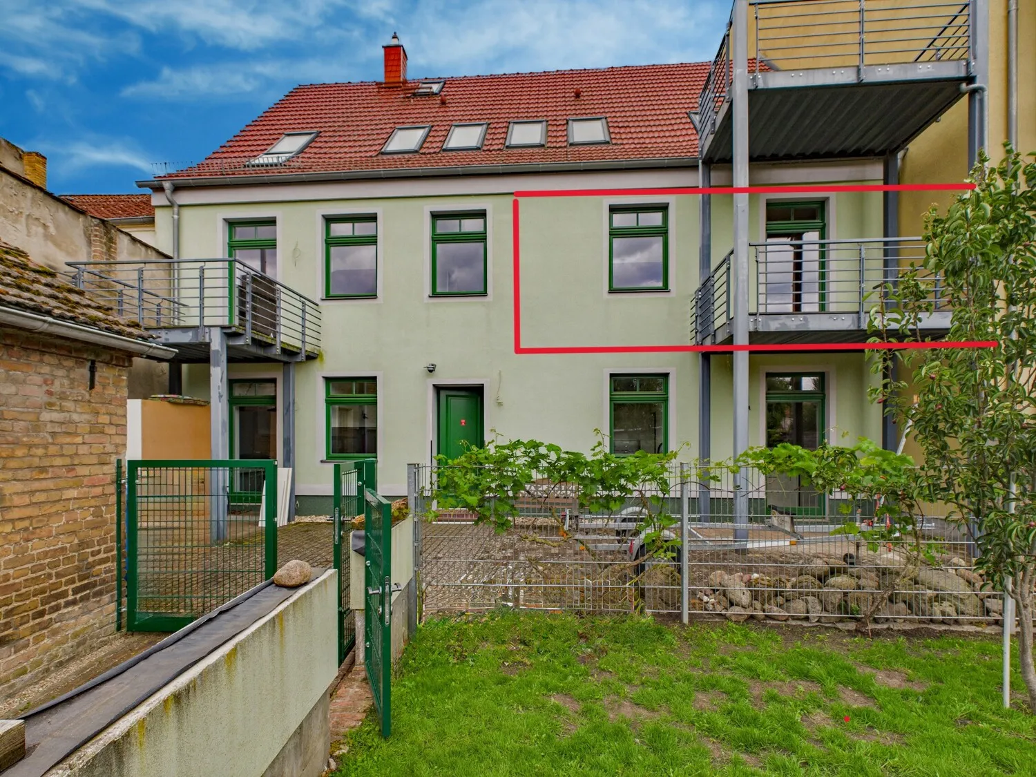 Wohnung mit Balkon