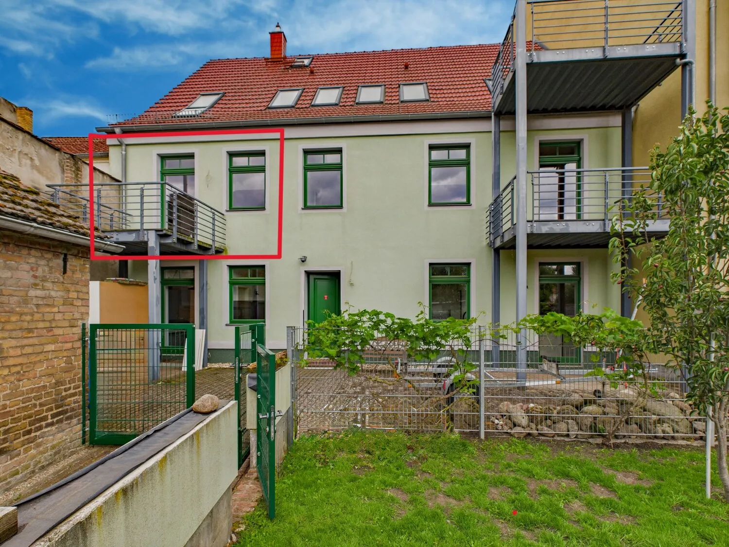 Wohnung mit Balkon