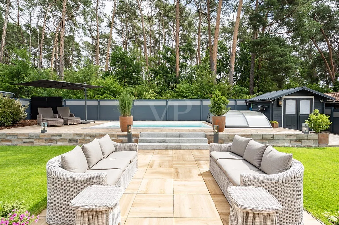 Hochwertige Gartenanlage
