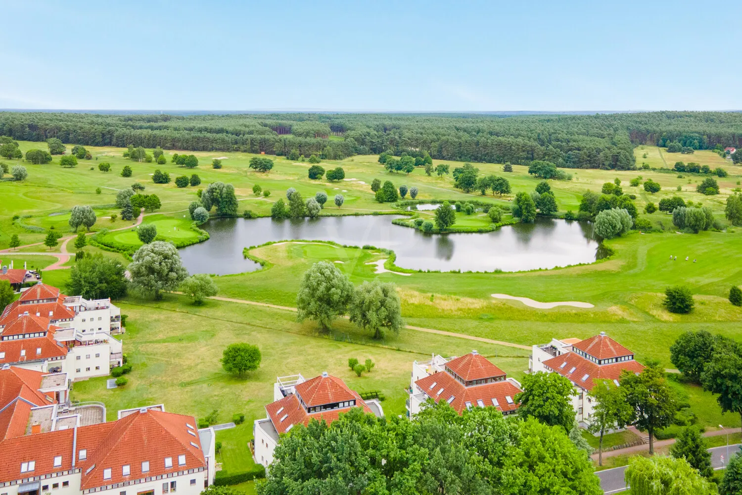 Blick über den Golfplatz