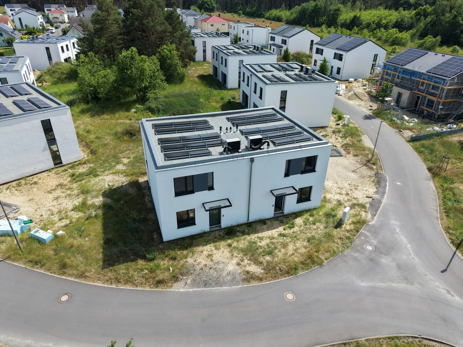 Hausansicht (rechte Doppelhaushälfte)