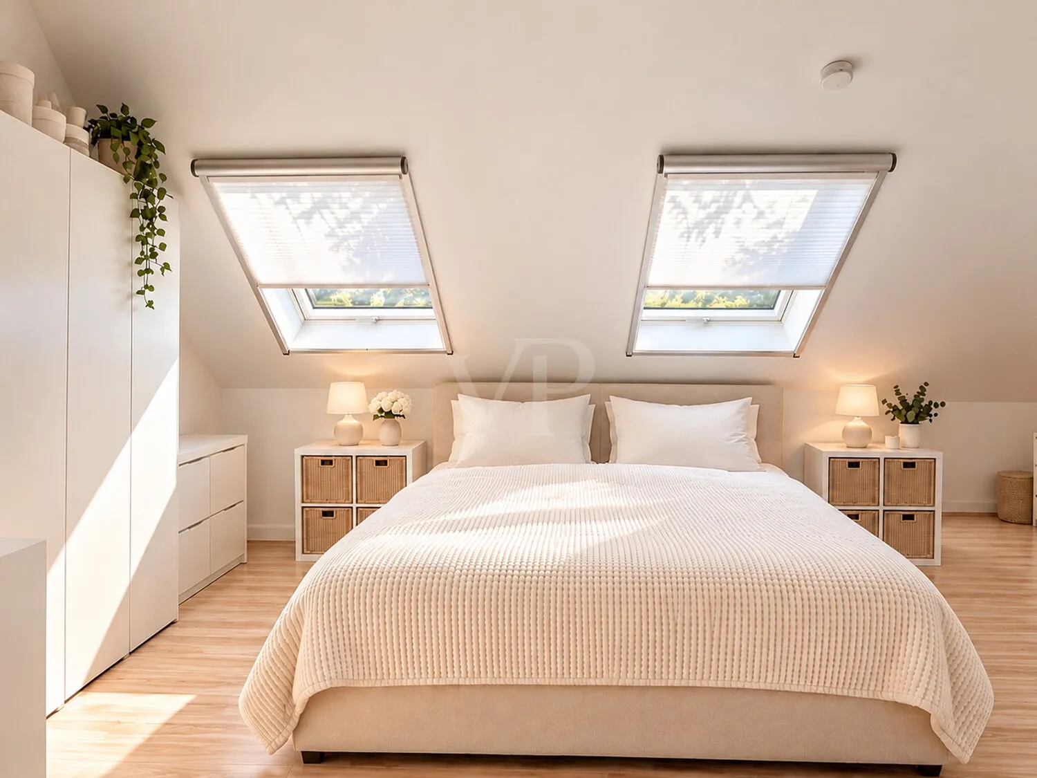 Schlafzimmer (KI modifiziert)