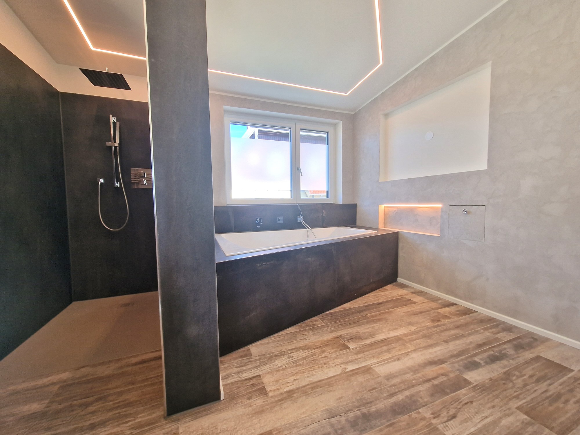 En suite Badezimmer