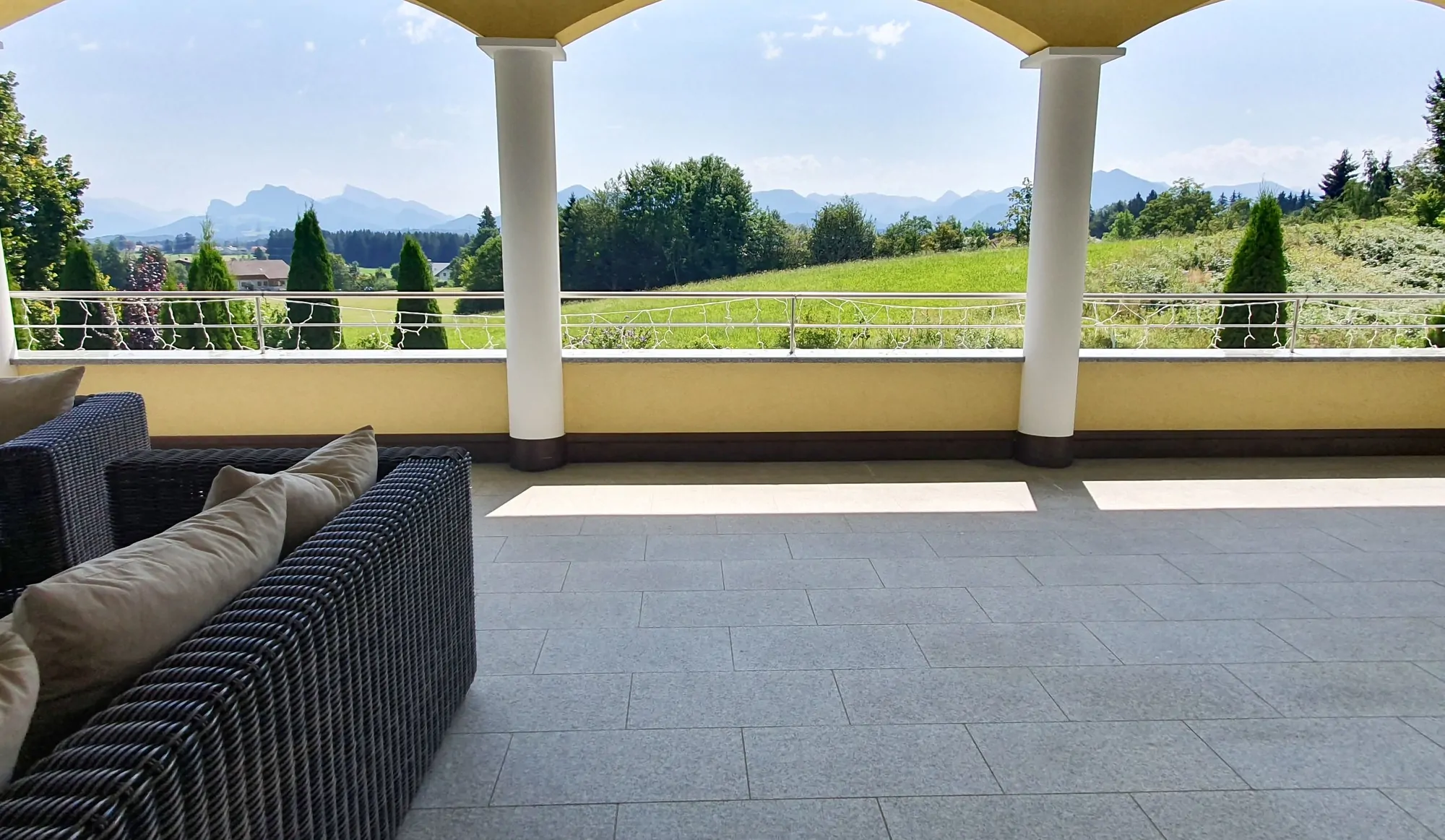 Terrasse mit Aussicht