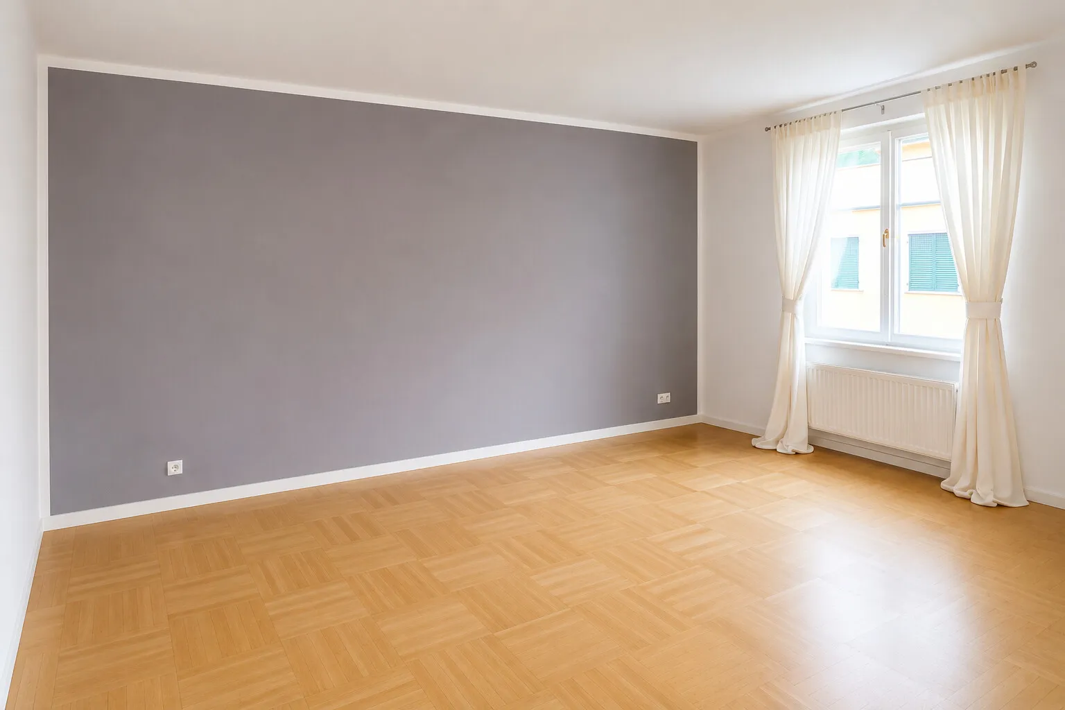 Wohnzimmer leer