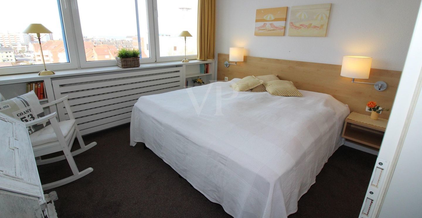 Schlafzimmer mit Stauraum