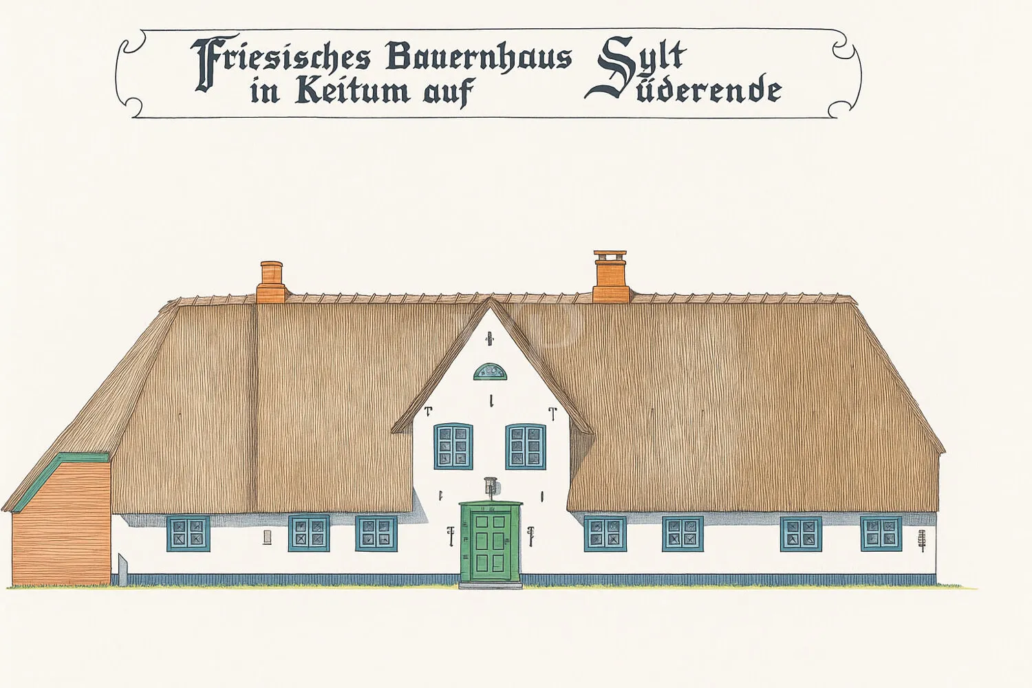Friesisches Bauernhaus in Keitum