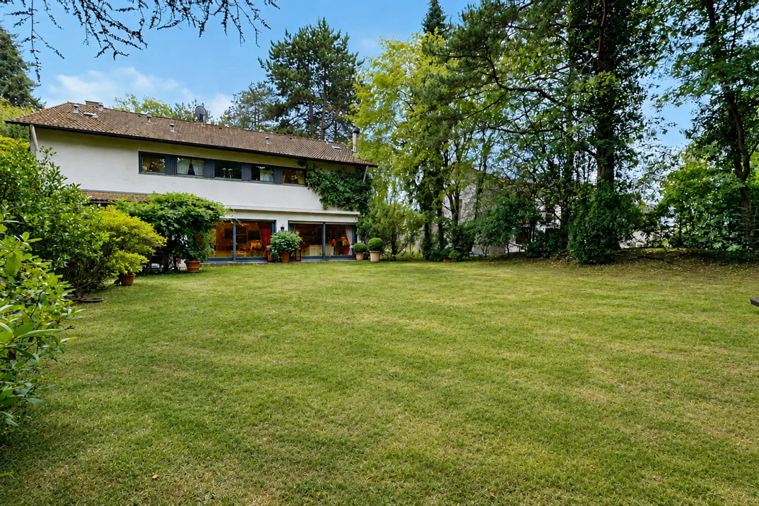 Garten Rückseite
